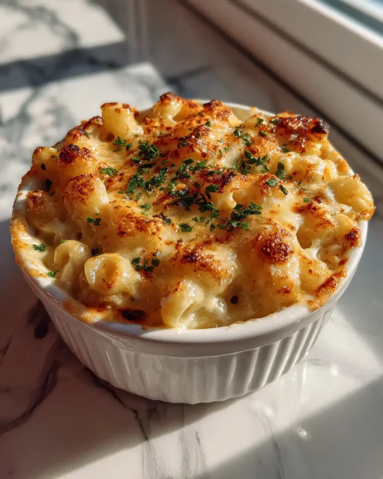 Ultimate Comfort Food Fusion French Onion Soup Mac & Cheese Recipe - Featured Image