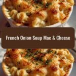 Ultimate Comfort Food Fusion French Onion Soup Mac & Cheese Recipe