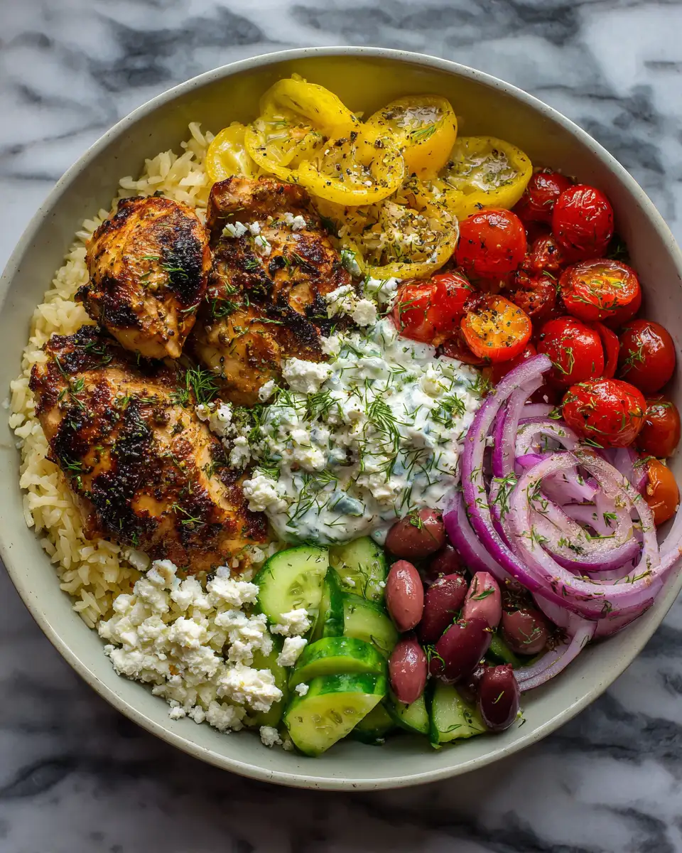 Ingredients for Flavor-Packed Greek Chicken Bowls You Need to Try Today