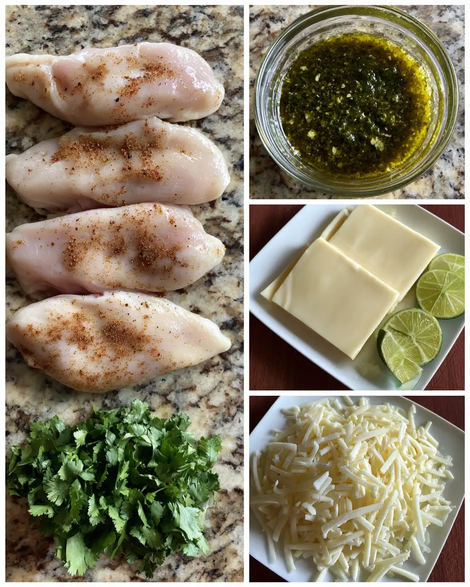 Savor the Flavor of Grilled Salsa Verde Pepper Jack Chicken 4 Ingredients for Savor the Flavor of Grilled Salsa Verde Pepper Jack Chicken