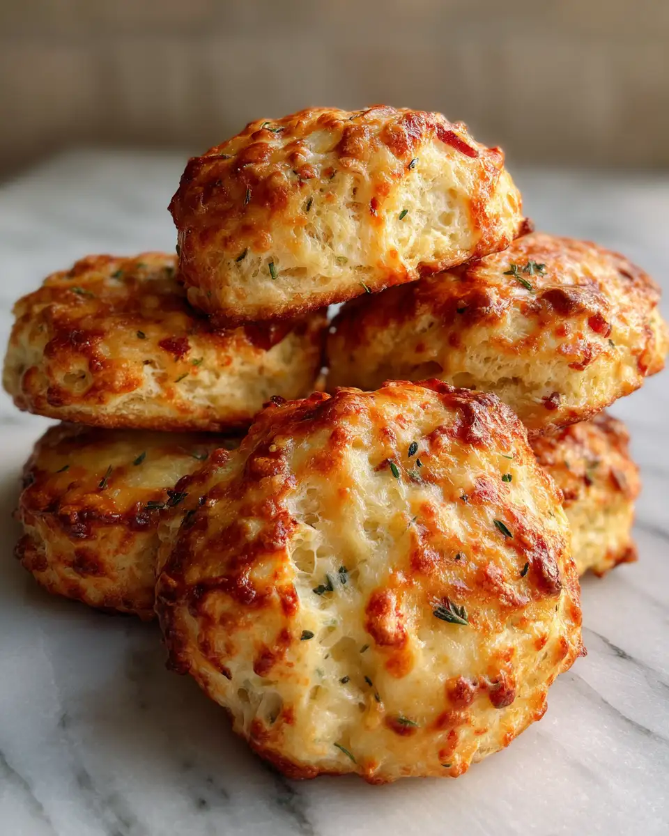 Irresistible Ham and Cheese Butter Swim Biscuits You Have to Try - Featured Image