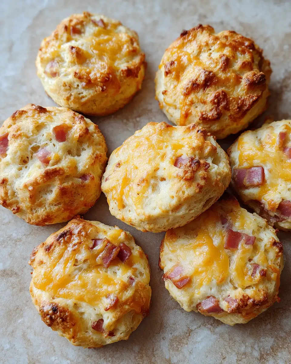 Ingredients for Irresistible Ham and Cheese Butter Swim Biscuits You Have to Try