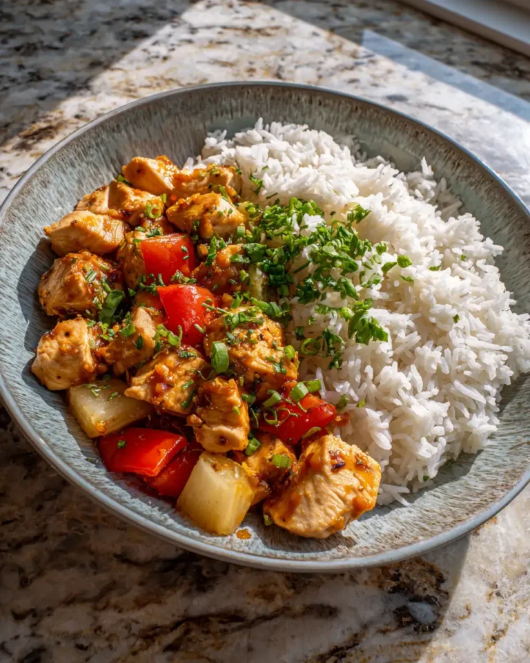 Tropical Delight Hawaiian Chicken with Coconut Rice Recipe 5 Tropical Delight Hawaiian Chicken with Coconut Rice Recipe - Featured Image