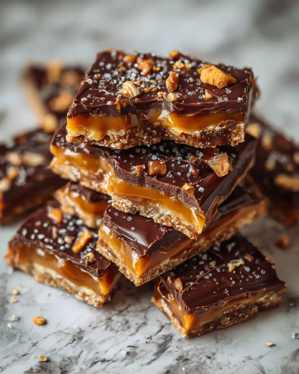 Final dish - Indulgent Caramel Crush Bars That Wow Your Taste Buds