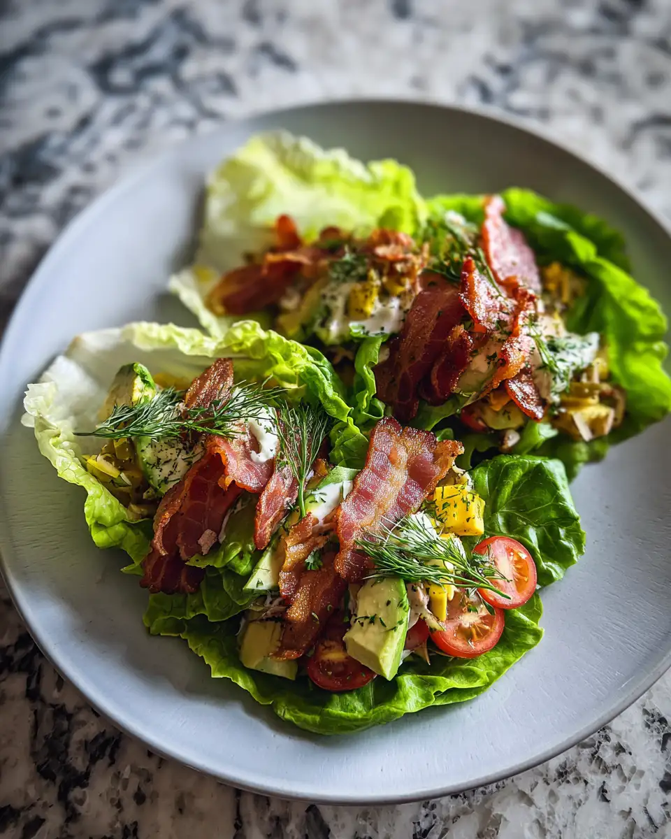 Final dish - Keto Turkey Club Lettuce Wraps That Will Transform Your Lunch Game