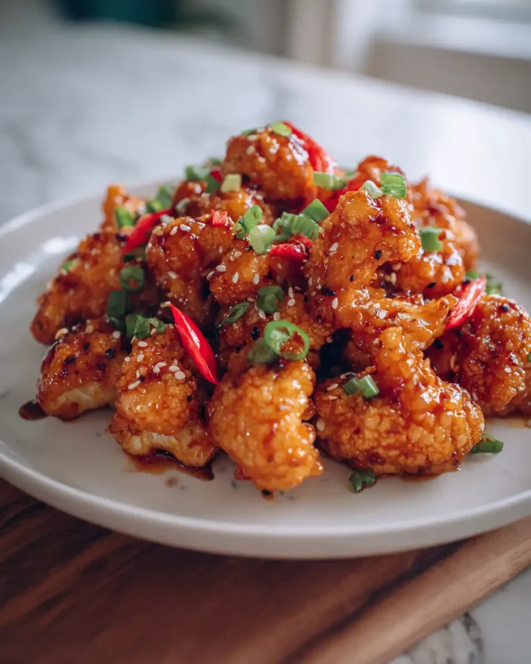 Sweet Heat Sensation Maple Sriracha Cauliflower Recipe - Featured Image