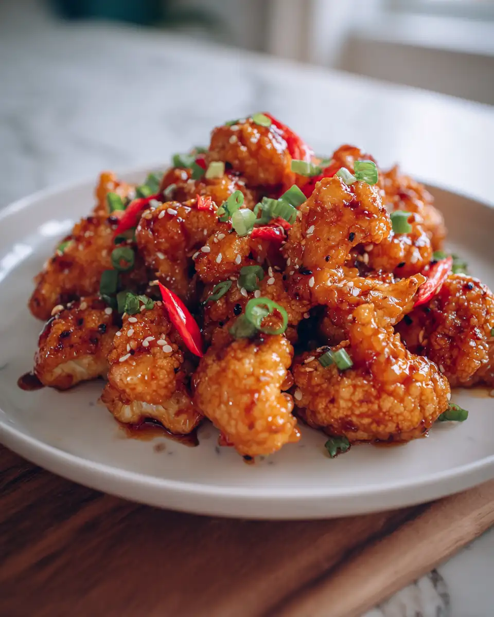 Sweet Heat Sensation Maple Sriracha Cauliflower Recipe