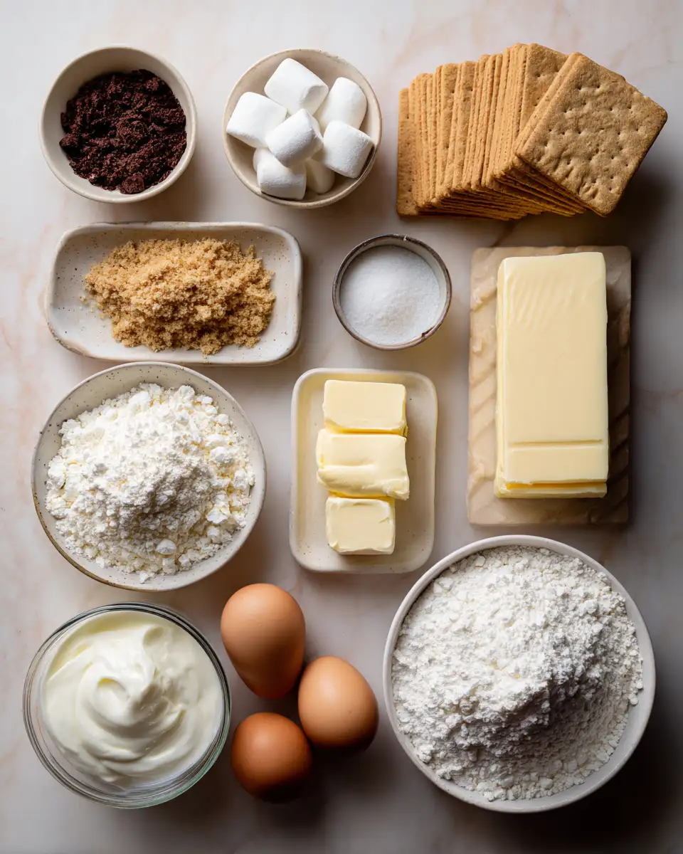 Ingredients for Irresistible Marshmallow Cheesecake Recipe You Need to Try