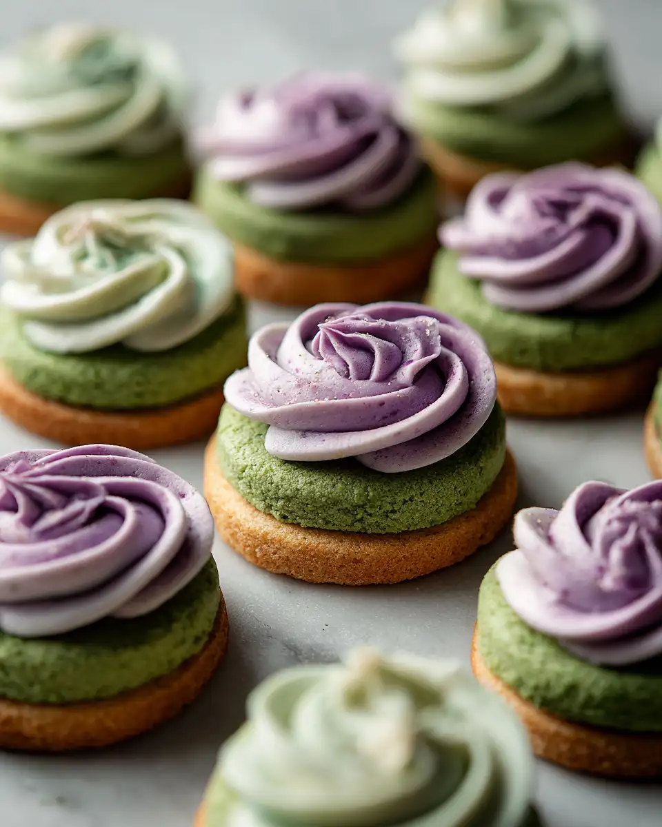 Delight Your Senses with Matcha Sugar Cookies and Lavender Frosting