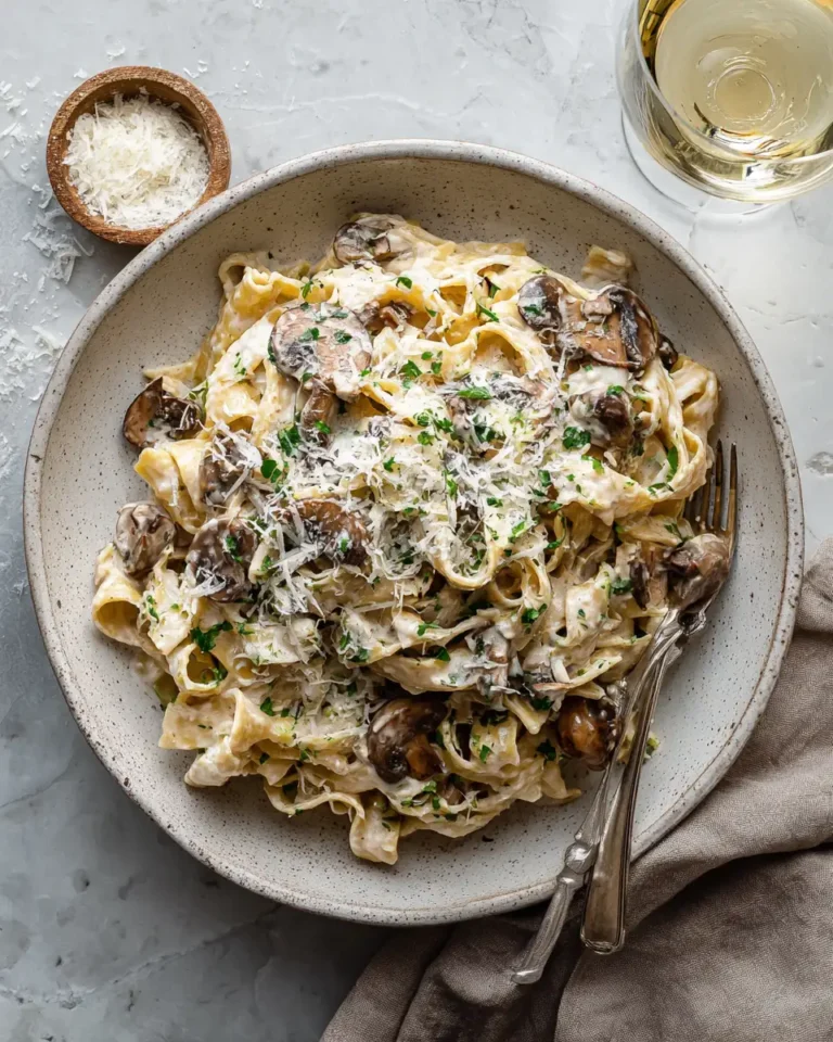 Creamy Mushroom Gruyere Pasta Recipe That Will Steal Your Heart - Featured Image