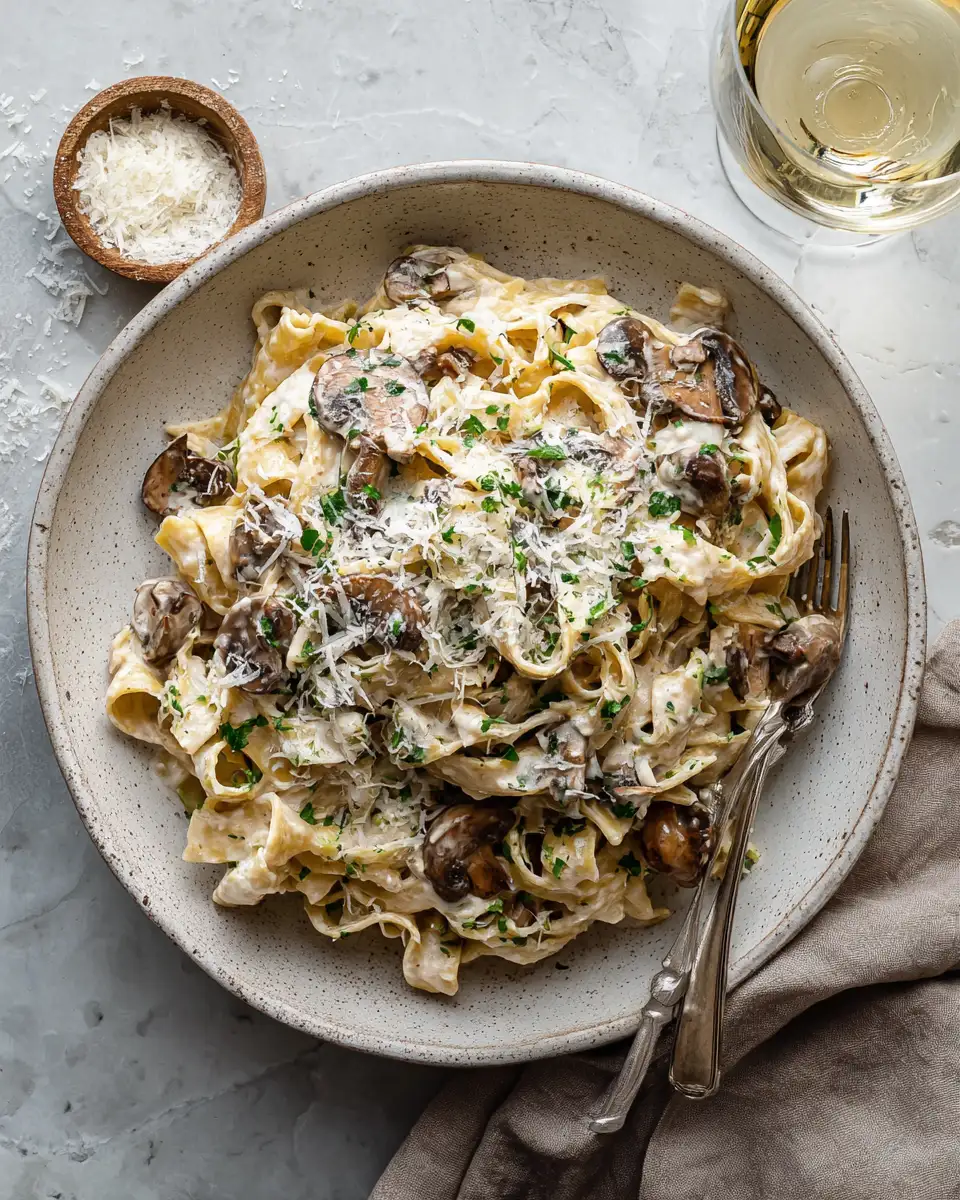 Creamy Mushroom Gruyere Pasta Recipe That Will Steal Your Heart - Featured Image