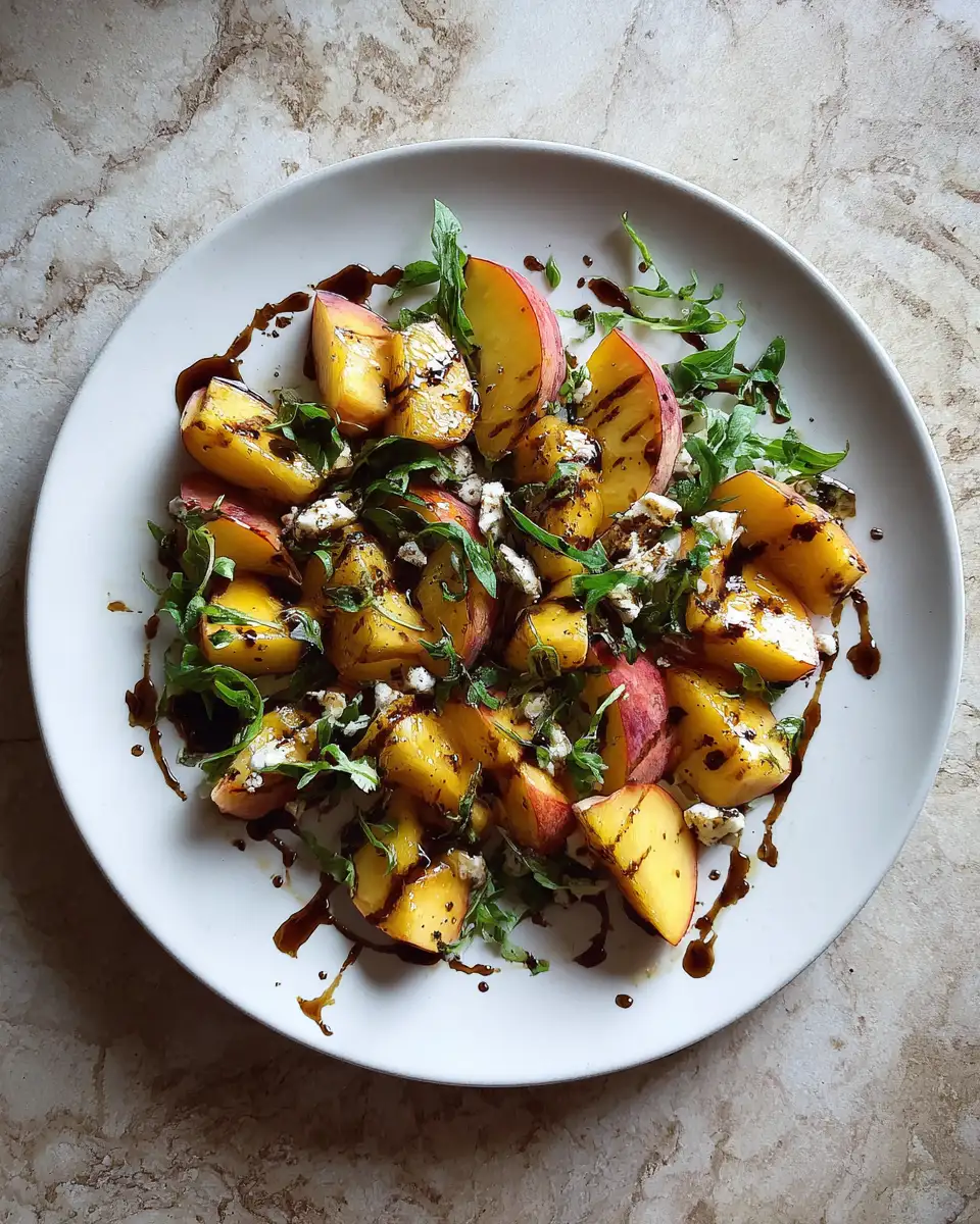 Sweet and Tangy Bliss Peach Honey Dijon Balsamic Vinaigrette Recipe