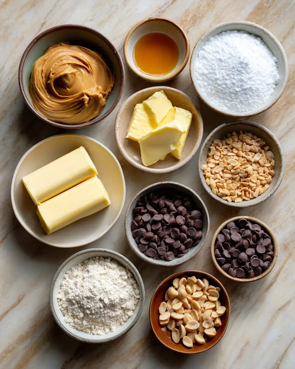 Ingredients for Irresistible Peanut Butter Easter Eggs Your Taste Buds Will Love