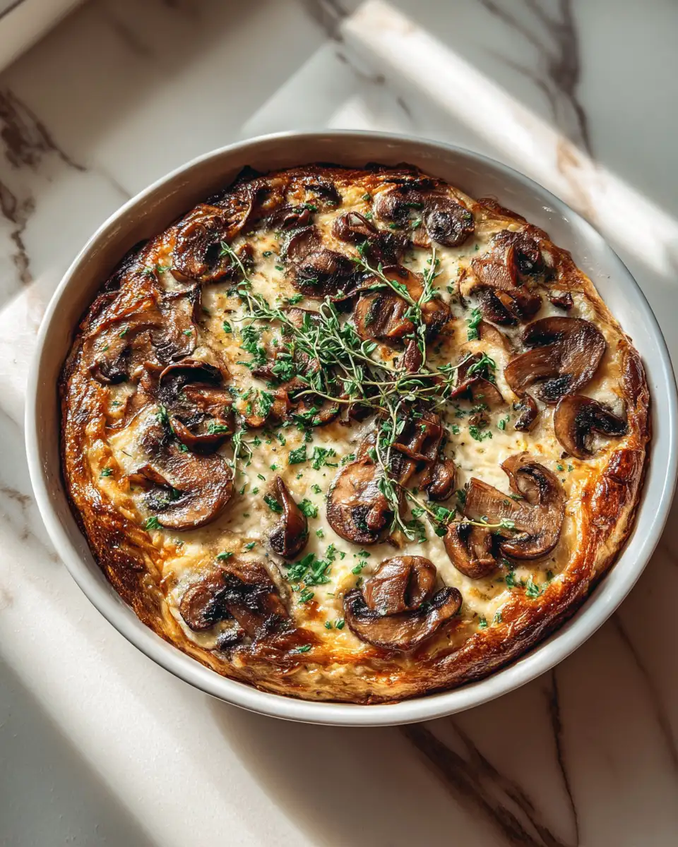 Ultimate Comfort Food Stuffed Mushroom Casserole Recipe You Need to Try 6 Final dish - Ultimate Comfort Food Stuffed Mushroom Casserole Recipe You Need to Try