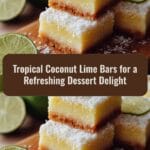 Tropical Coconut Lime Bars A Refreshing Dessert Delight