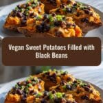 Vegan Sweet Potatoes Filled with Black Beans A Flavorful and Healthy Delight