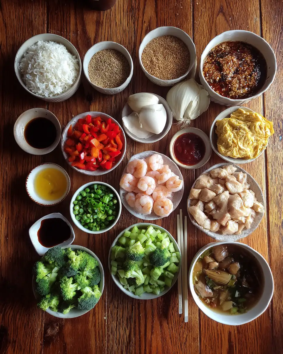 Ingredients for 23 Easy Homemade Chinese Food Recipes You’ll Love