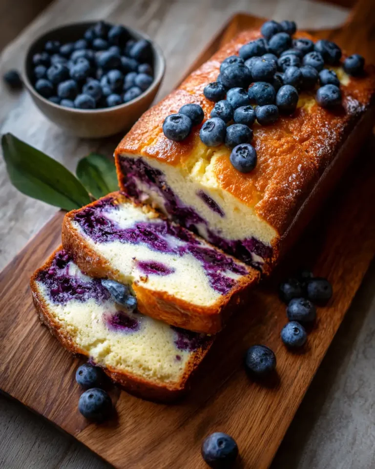 Irresistible Blueberry Cream Cheese Loaf Recipe You Have to Try - Featured Image