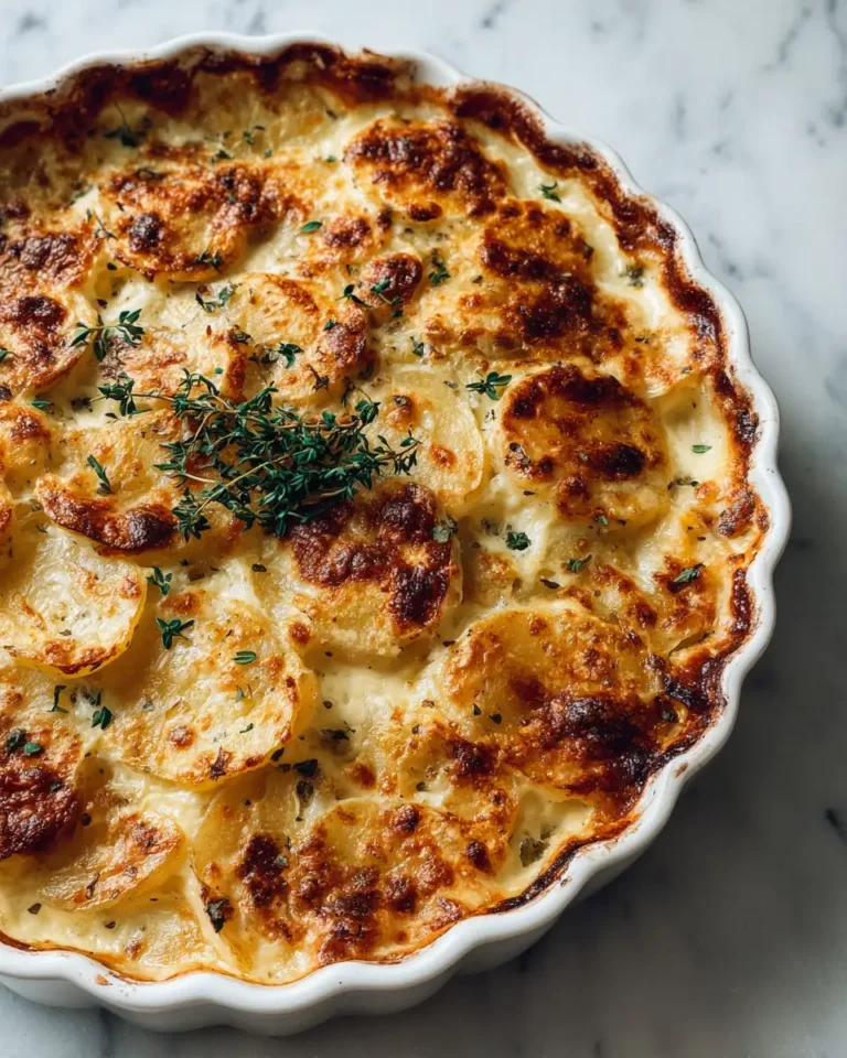 Creamy Boursin Cheese Scalloped Potatoes Recipe to Savor - Featured Image