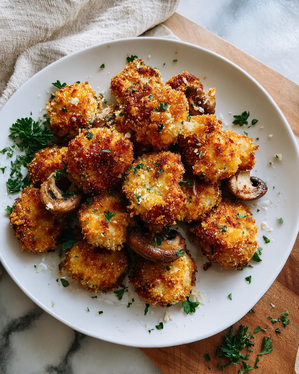 Crispy Delight Breaded Mushrooms That Will Steal the Show - Featured Image
