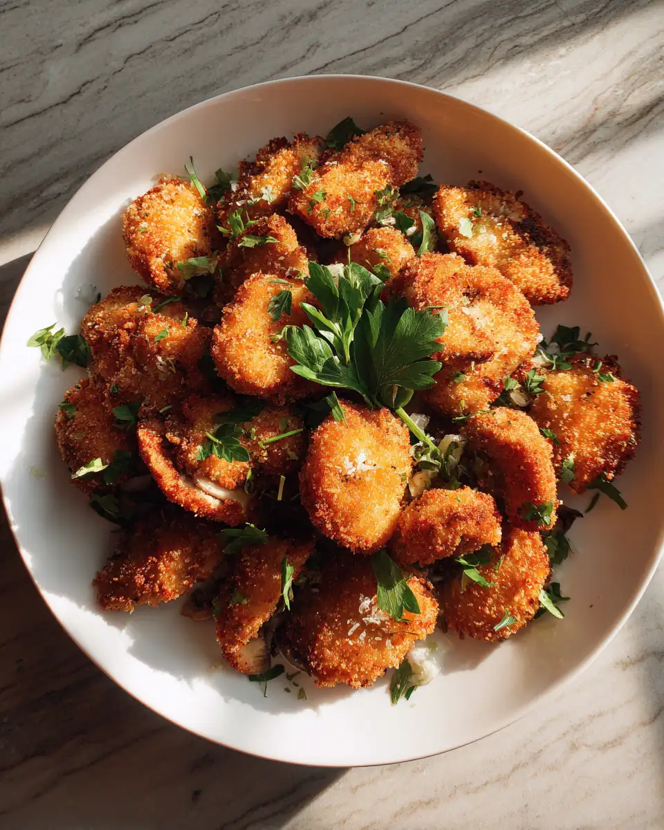 Crispy Delight Breaded Mushrooms That Will Steal the Show 6 Final dish - Crispy Delight Breaded Mushrooms That Will Steal the Show