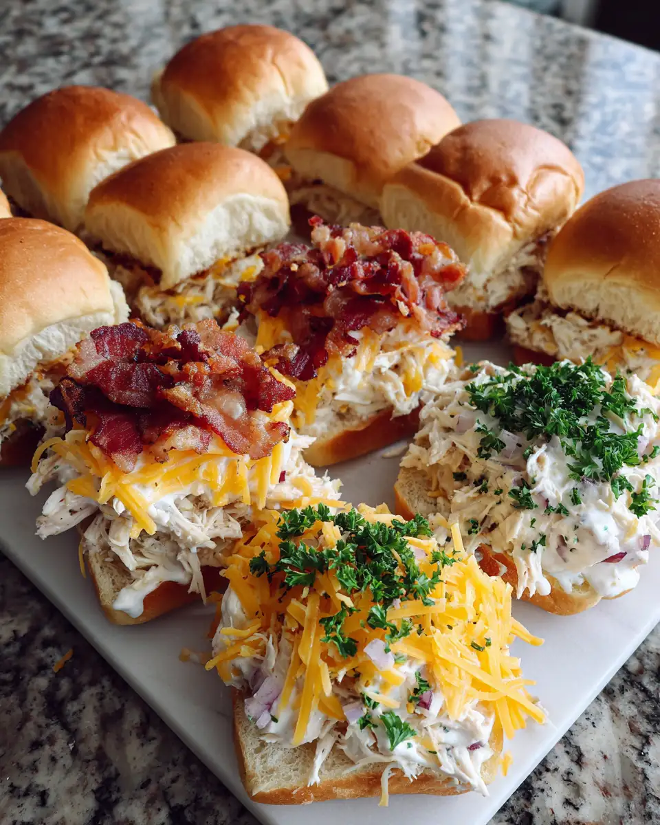 Irresistible Chicken Bacon Ranch Sliders You Need to Try Today 4 Ingredients for Irresistible Chicken Bacon Ranch Sliders You Need to Try Today