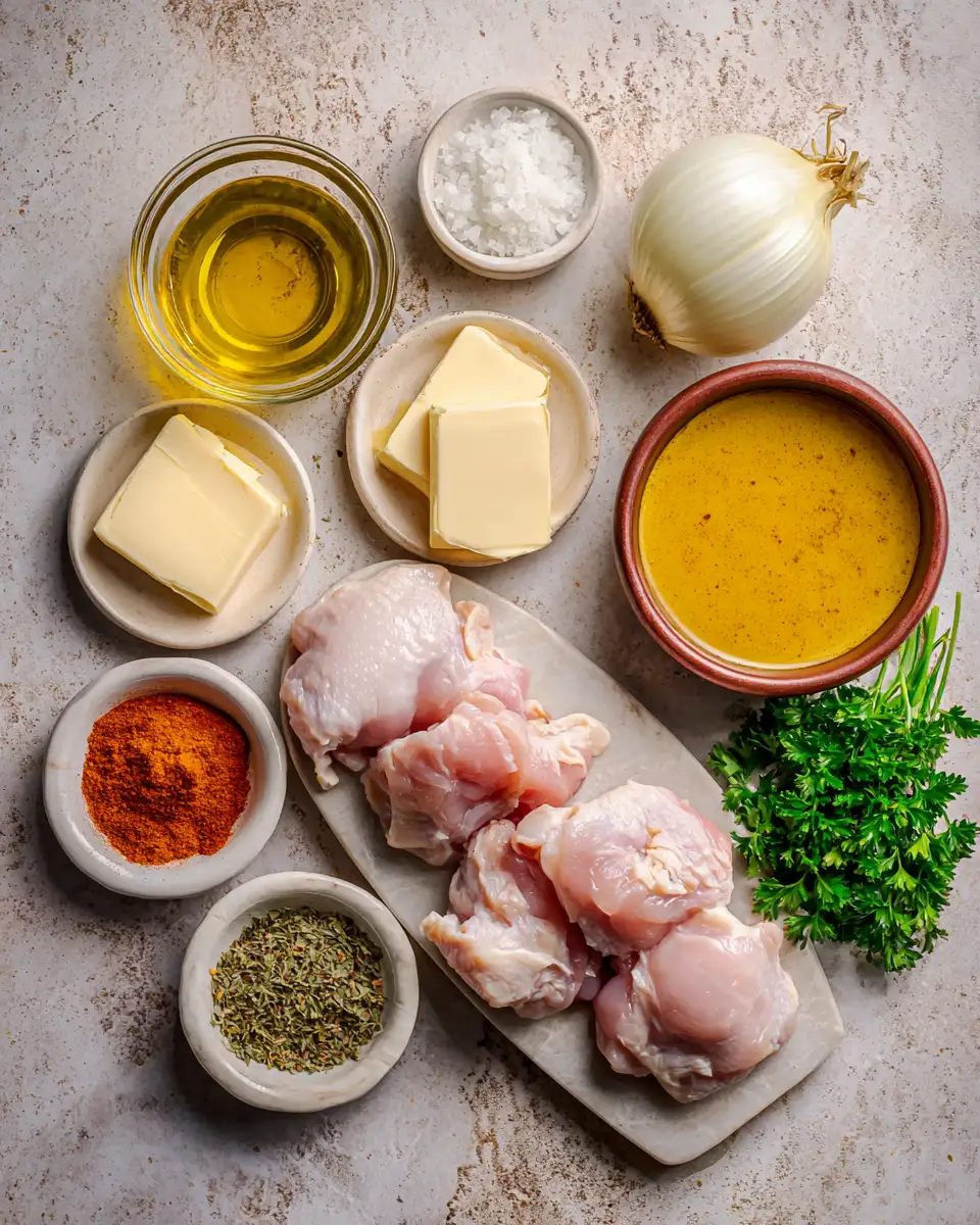 Ingredients for Mouthwatering Crockpot Cajun Butter Chicken Recipe You Need to Try