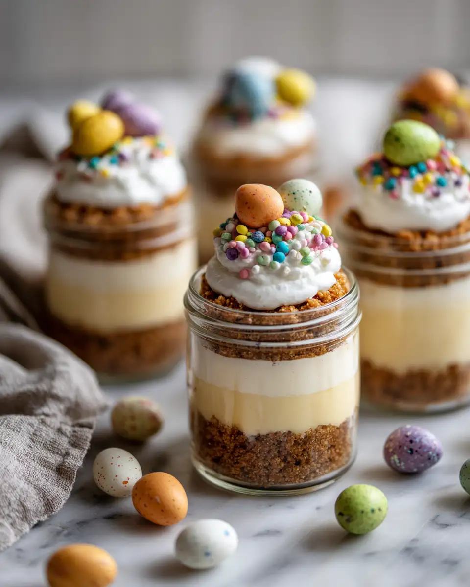 HomePgae 5 Delight Your Taste Buds with Irresistible Easter Egg Cheesecake Jars