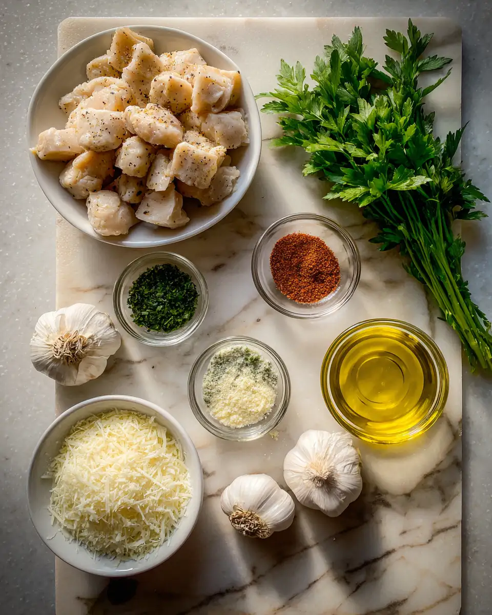 Ingredients for Irresistible Ranch Garlic Parmesan Chicken Skewers Recipe You Need to Try