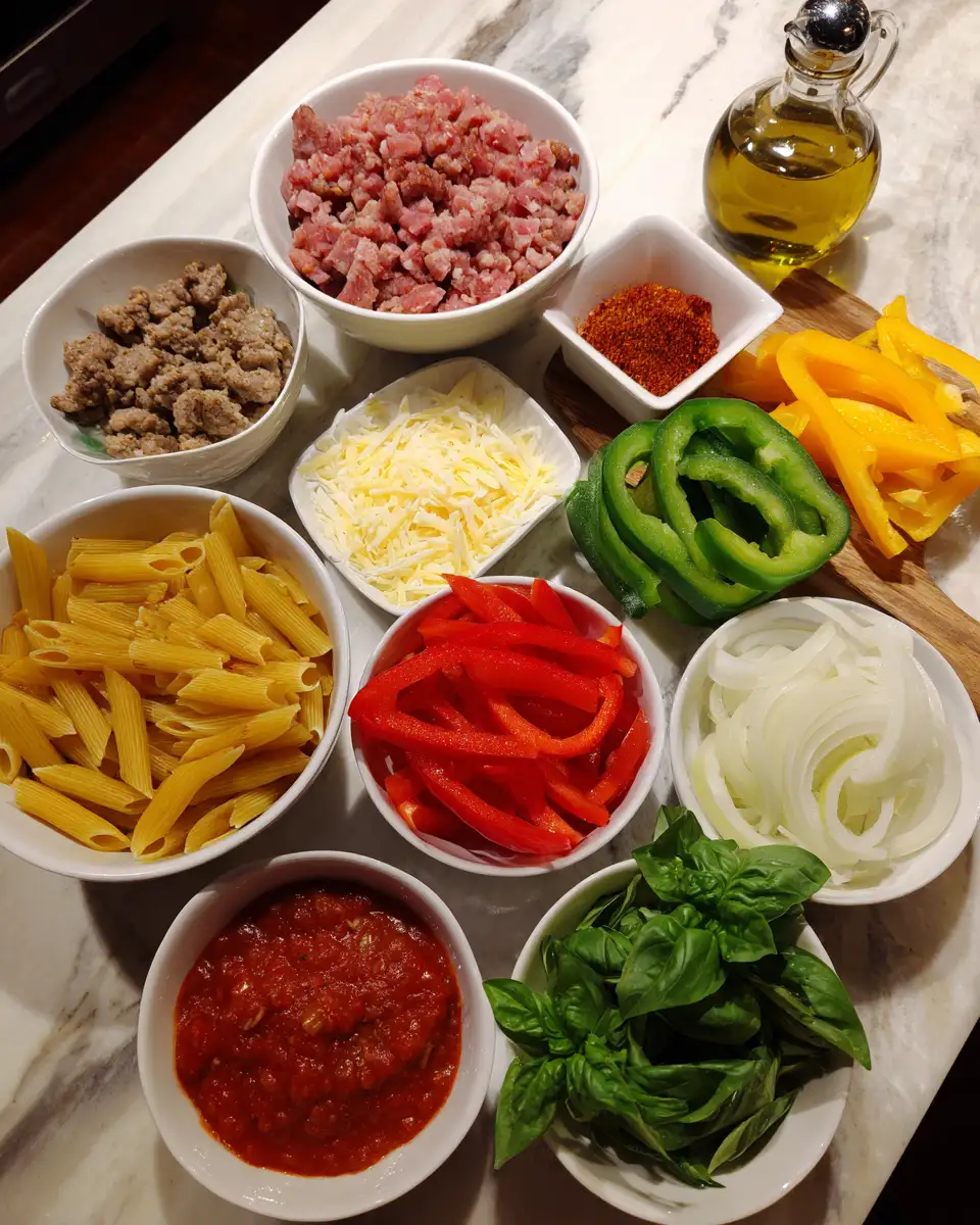 Ingredients for Spice Up Dinner with Irresistible Rattlesnake Pasta Recipe