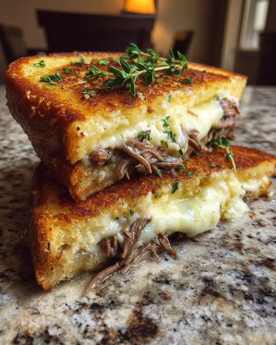 Ultimate Recipe for French Dip Grilled Cheese Download and Savor the Flavor 6 Final dish - Ultimate Recipe for French Dip Grilled Cheese Download and Savor the Flavor