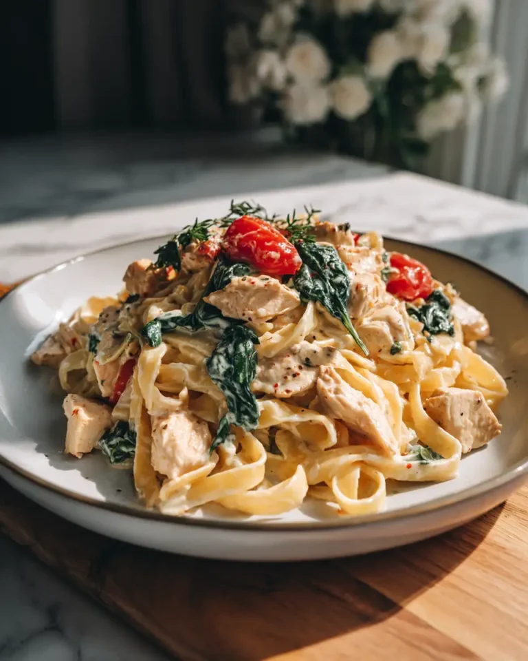 Creamy Tuscan Chicken Pasta Recipe That Will Steal Your Heart - Featured Image