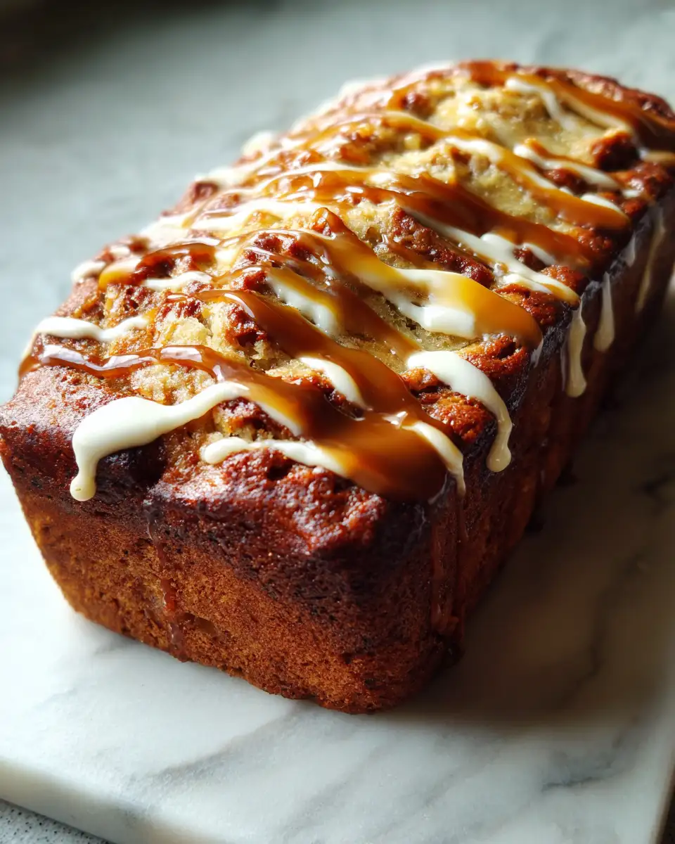 Indulge in the Ultimate Caramel Macchiato Banana Bread Bliss - Featured Image