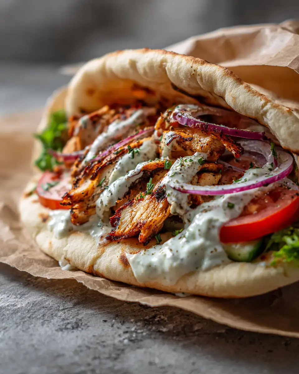Irresistible Chicken Shawarma with Creamy Garlic Sauce Recipe You Need to Try - Featured Image