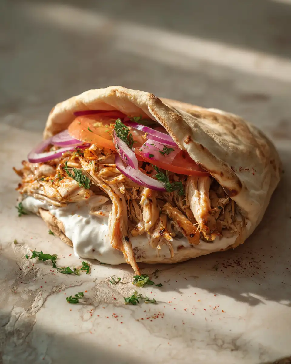 Irresistible Chicken Shawarma with Creamy Garlic Sauce Recipe You Need to Try 6 Final dish - Irresistible Chicken Shawarma with Creamy Garlic Sauce Recipe You Need to Try