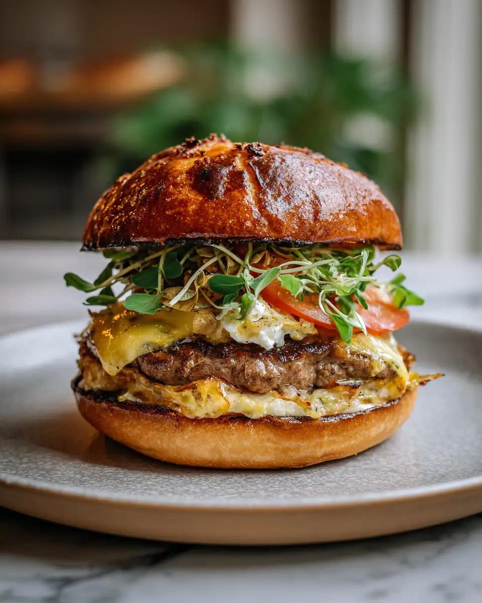 Final dish - Irresistible Crack Burgers That Will Blow Your Taste Buds Away