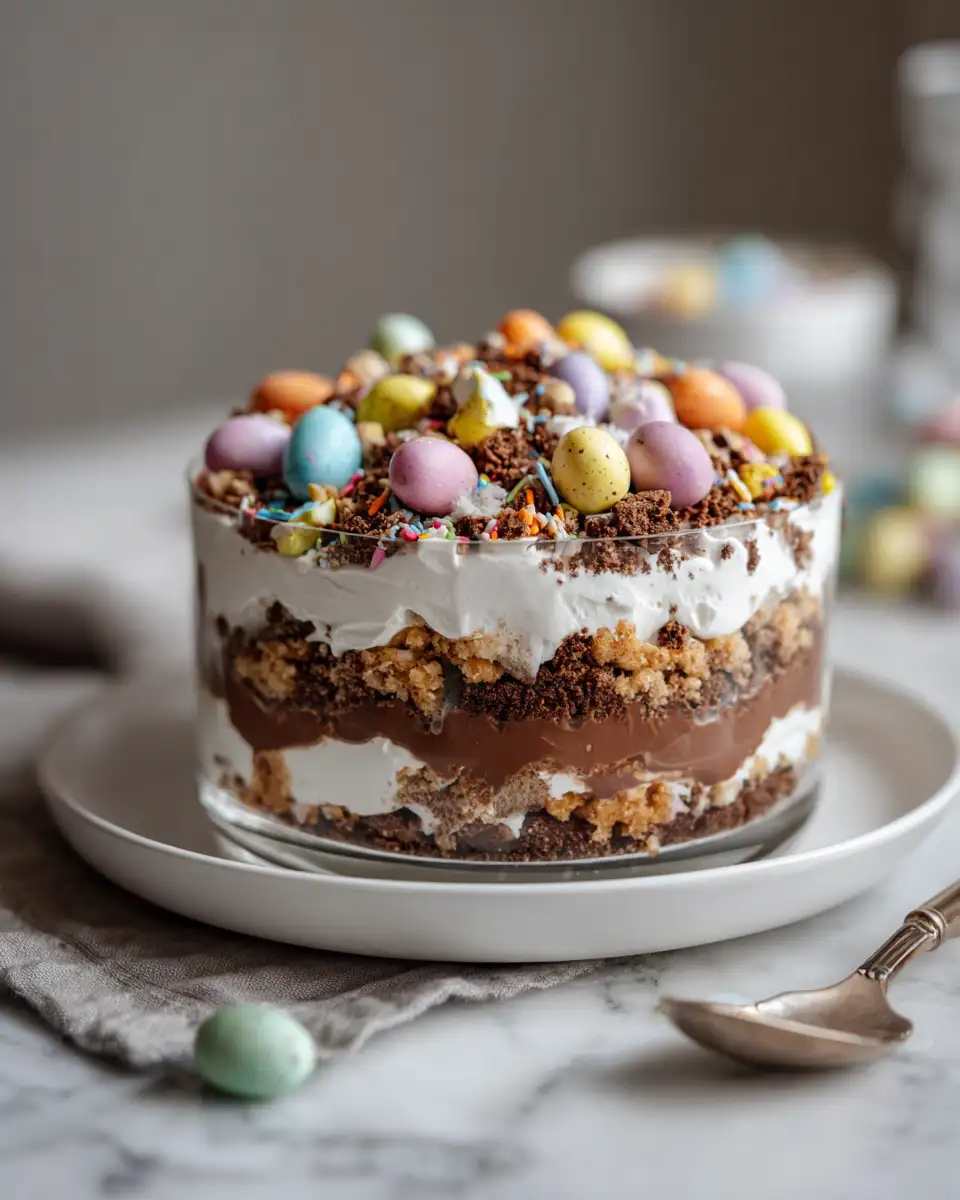 Deliciously Fun Easter Dirt Cake Casserole Recipe to Try This Spring - Featured Image