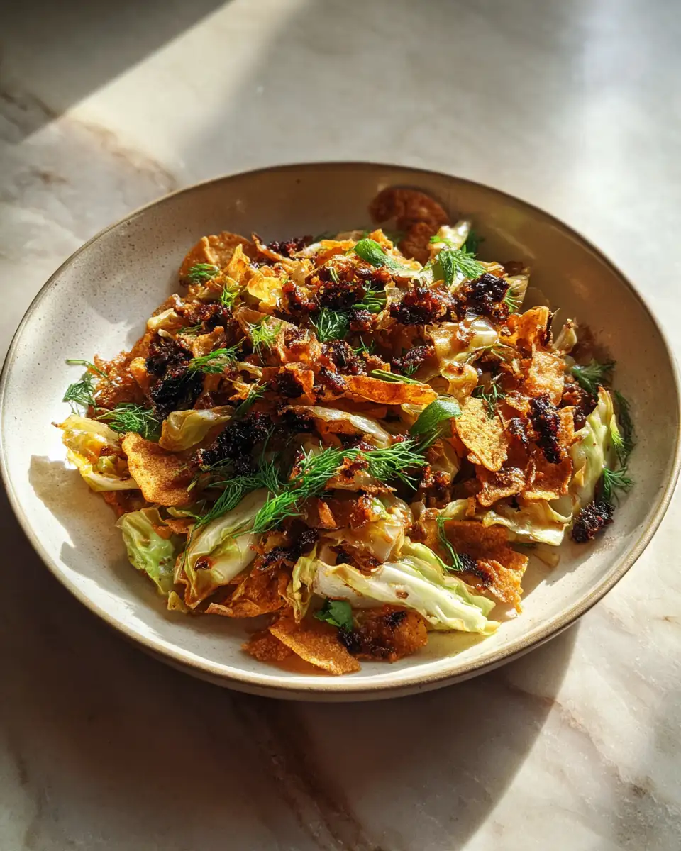 Crunchy Frito Cowboy Cabbage Side That Will Elevate Your Meal 6 Final dish - Crunchy Frito Cowboy Cabbage Side That Will Elevate Your Meal