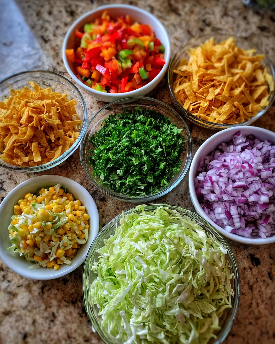 Crunchy Frito Cowboy Cabbage Side That Will Elevate Your Meal 4 Ingredients for Crunchy Frito Cowboy Cabbage Side That Will Elevate Your Meal
