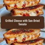 Melted Perfection Grilled Cheese with Sun-Dried Tomato Delight