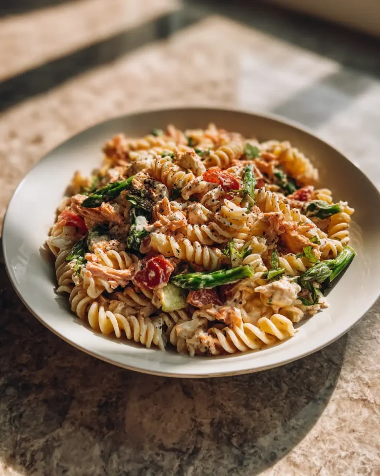 Fuel Your Day with This High Protein Buffalo Pasta Salad Recipe - Featured Image