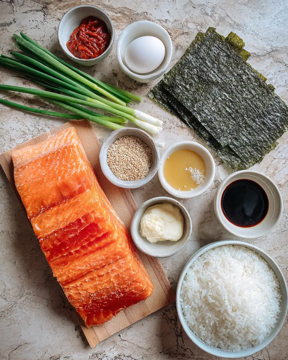 RECIPE for Easy Spicy Salmon Sushi Bake Download Made Simple 4 Ingredients for RECIPE for Easy Spicy Salmon Sushi Bake Download Made Simple